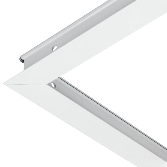 Sunlite 85138 2X2 Square LED Kit Lay-In Troffer Fixture, White Finish