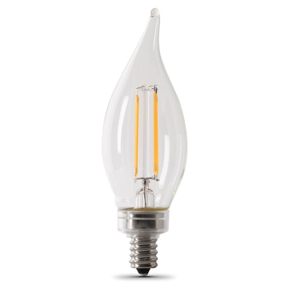 500 Lumen 5000K Dimmable Flame Tip LED
