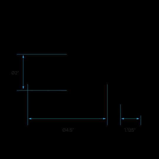 Luxrite 4" Regressed Interchangeable Round Smooth White Trim Canless Spotlight, Pack of 5 ( (LR24952)