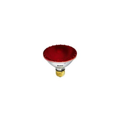 Bulbrite H75PAR30R 75 Watt Dimmable Colored Light Halogen PAR30, Medium Base, Red