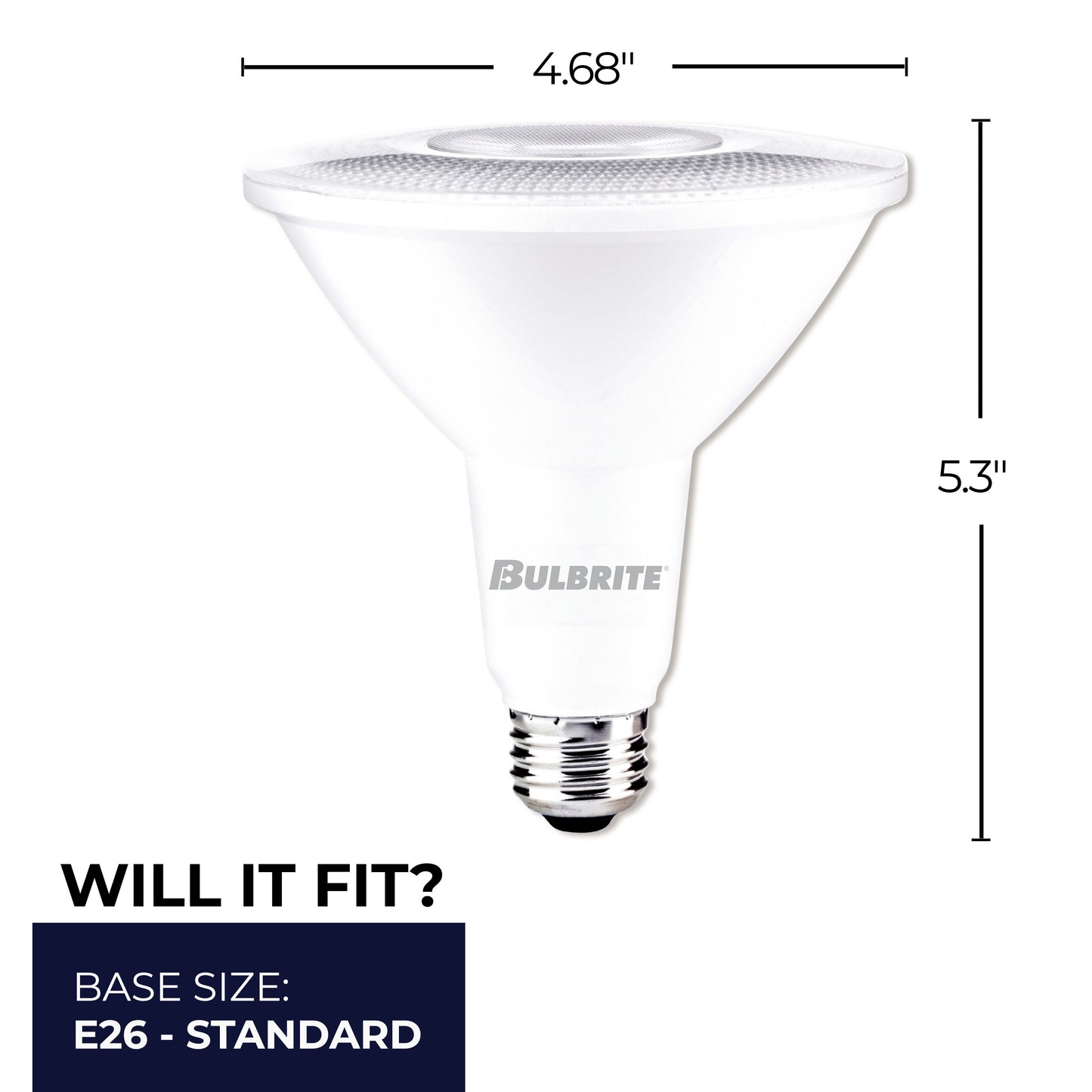 15W LED PAR38 3000K 80CRI BASICS FLOOD WET DIMMABLE-4PK