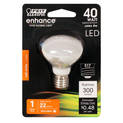 300 Lumen 2700K Dimmable LED R14