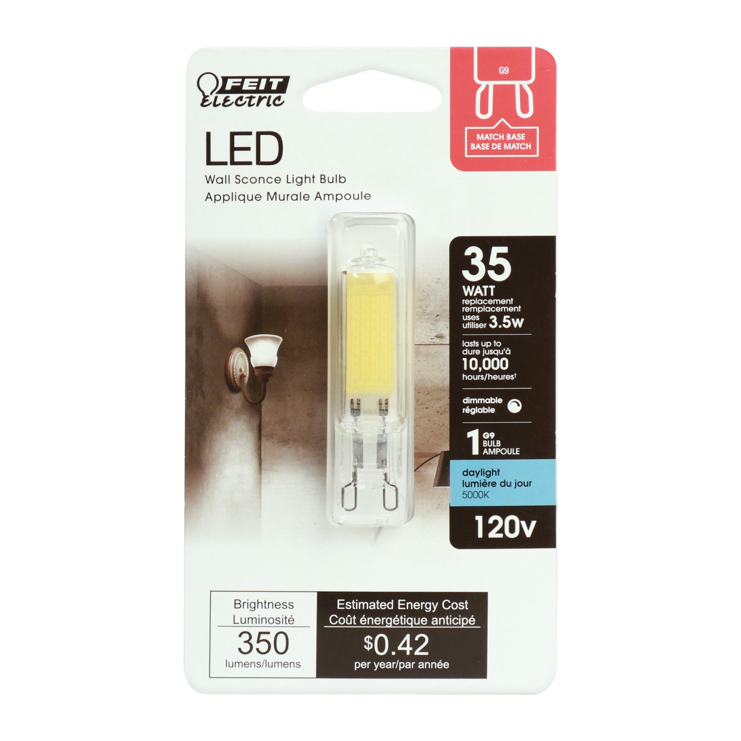 35-Watt Equivalent T4 Warm White Specialty LED