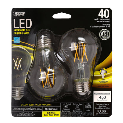 450 Lumen 2700K Dimmable LED