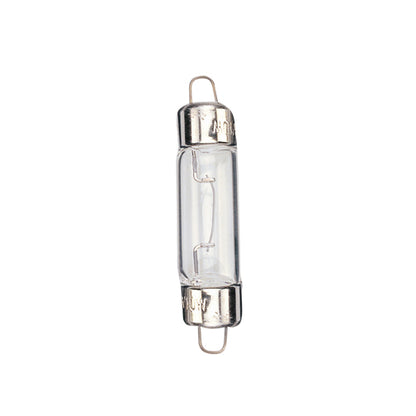 Bulbrite RLC10/24 10 Watt X2000 Dimmable Xenon T3 1/4 Capsule Bulb, Rigid Loop Cap Base, 24 Volt, Clear