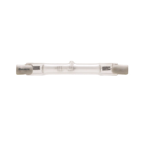 Bulbrite Q100T3FR/S 100 Watt Dimmable Halogen J-Type Torchiere T3 Bulb, Short (78mm), RSC Base, Frost