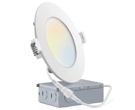 LED Ultra Slim Downlight 3" Round 6W 5CCT  (27/30/35/40/50K)