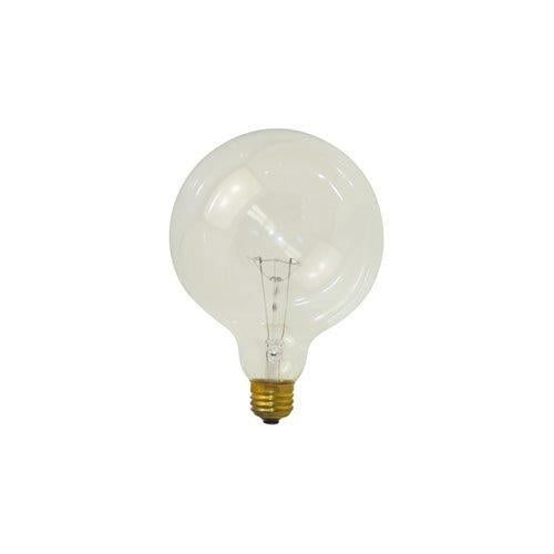 Bulbrite 25G40CL 25 Watt Incandescent G40 Globe, Medium Base, Clear