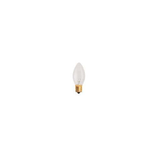 Bulbrite 7C9C-25PK 7 Watt Incandescent Night Light C9 Replacement Bulb, Clear, 25-Pack