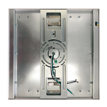 Luxrite LED 1X1 Surface Mount Panel, 18W, 1500 Lumens, Color Selectable - 2700K/3000K/3500K/4000K/5000K, White Finish, 80 CRI, Dimmable (LR24025)