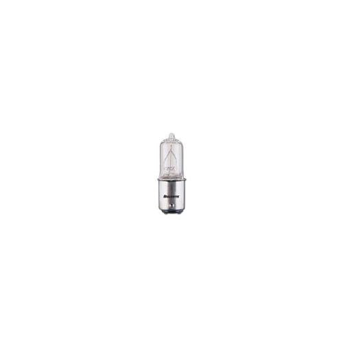 Bulbrite Q50CL/DC 50 Watt Dimmable Halogen JD T4 Capsule Bulb, Double Contact Bayonet Base, Clear