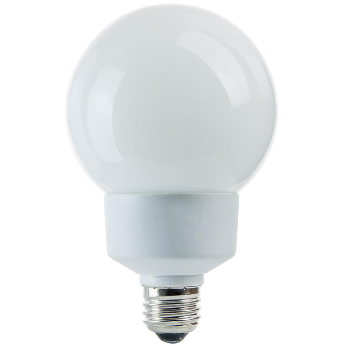 Sunlite 25 Watt Globe Warm White Medium Base CFL Light Bulb
