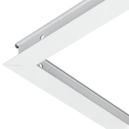 Sunlite 2X4 Rectangle LED Kit Lay-In Troffer Fixture, White Finish