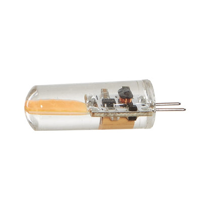 Luxrite G4 LED  Light Bulb, 1.5W, 200 Lumens, 12V, 2700K - Warm White, Clear Finish, 80 CRI (LR24630)