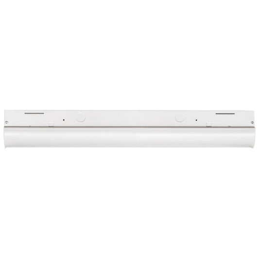 Sunlite 24" Linear LED Strip Fixture, 20 Watt, 5000K - Super White, White Finish, UL Listed, DLC Listed, Dimmable