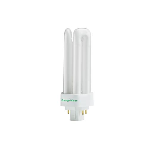 BULBRITE CFL T4 4-PIN ELECTRONIC PLUG-IN (GX24Q-3) 26W NON-DIMMABLE LIGHT BULB 3000K/SOFT WHITE 10PK (524326)