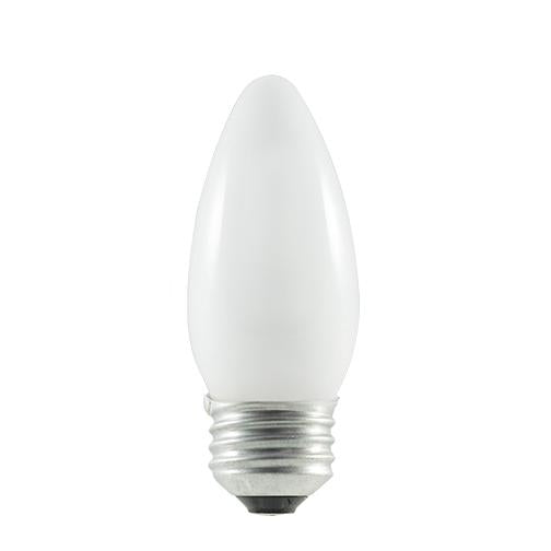 BULBRITE HALOGEN B11 MEDIUM SCREW (E26) 43W DIMMABLE LIGHT BULB 2900K/SOFT WHITE 60W INCANDESCENT EQUIVALENT 10PK (616603)