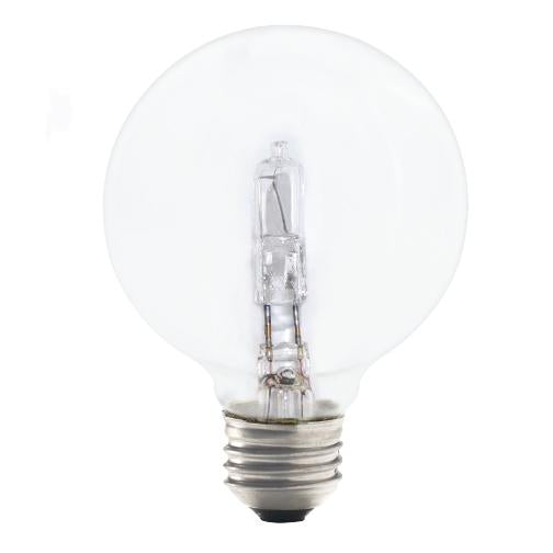 BULBRITE HALOGEN G25 MEDIUM SCREW (E26) 43W DIMMABLE LIGHT BULB 2900K/SOFT WHITE 60W INCANDESCENT EQUIVALENT 8PK (616443)