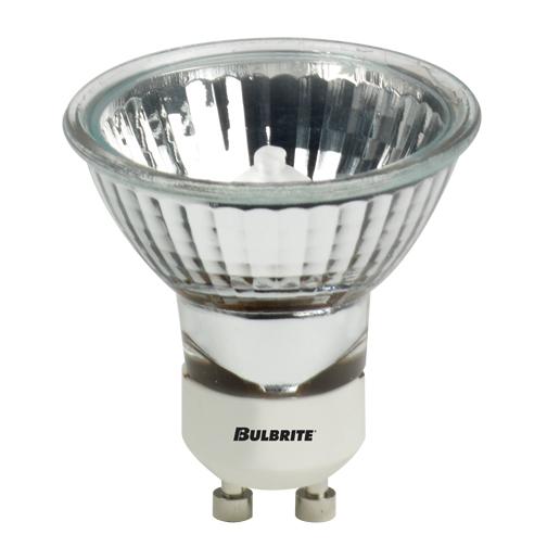 BULBRITE HALOGEN MR16 TWIST & LOCK BI-PIN (GU10) 50W DIMMABLE LIGHT BULB 2900K/SOFT WHITE 6PK (620150)