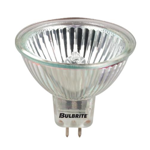 BULBRITE HALOGEN MR16 BI-PIN (GU5.3) 20W DIMMABLE LIGHT BULB 2900K/SOFT WHITE 5PK (639020)