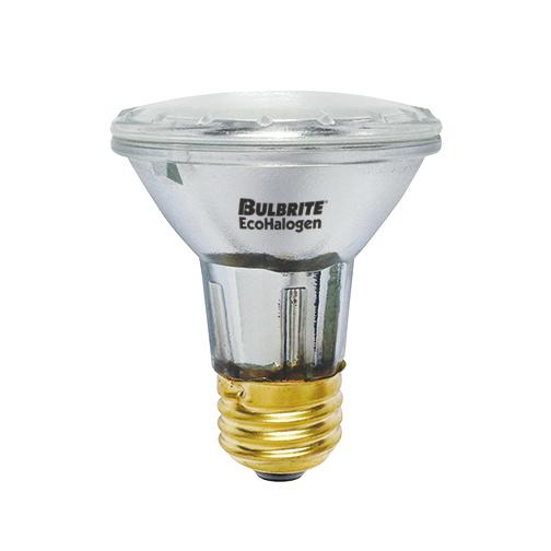 BULBRITE HALOGEN PAR20 MEDIUM SCREW (E26) 39W DIMMABLE LIGHT BULB 2900K/SOFT WHITE 50W HALOGEN EQUIVALENT 6PK (682432)