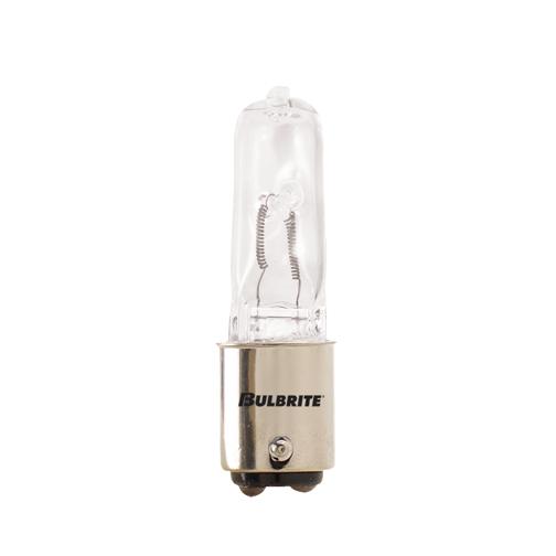 BULBRITE HALOGEN T4 DOUBLE-CONTACT BAYONET (BA15d) 150W DIMMABLE LIGHT BULB 2900K/SOFT WHITE 5PK (613151)