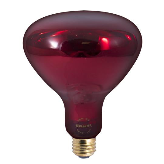 BULBRITE INCANDESCENT BR40 MEDIUM SCREW (E26) 250W DIMMABLE LIGHT BULB RED HEAT LAMP 6PK (714125)