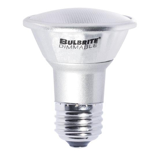 BULBRITE LED PAR20 MEDIUM SCREW (E26) 7W DIMMABLE LIGHT BULB 2700K/WARM WHITE 50W HALOGEN EQUIVALENT 3PK (772710)