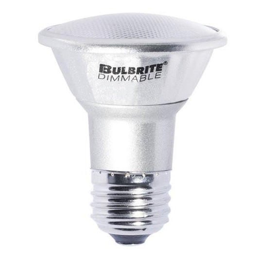 BULBRITE LED PAR20 MEDIUM SCREW (E26) 7W DIMMABLE LIGHT BULB 4000K/COOL WHITE 50W HALOGEN EQUIVALENT 3PK (772718)