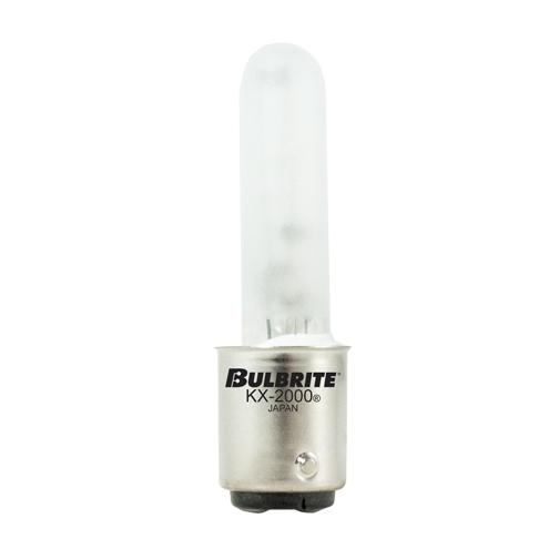 BULBRITE KRYPTON/XENON T3 DOUBLE-CONTACT BAYONET (BA15d) 40W DIMMABLE LIGHT BULB 2700K/WARM WHITE 2PK (473241)