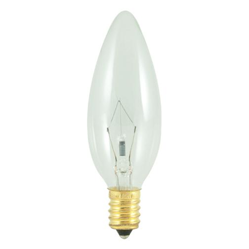 BULBRITE INCANDESCENT B10 EUROPEAN (E14) 40W DIMMABLE LIGHT BULB 2700K/WARM WHITE 30PK (400440)