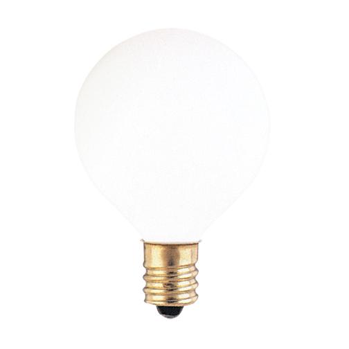 BULBRITE INCANDESCENT G12 CANDELABRA SCREW (E12) 15W DIMMABLE LIGHT BULB 2700K/WARM WHITE 50PK (300015)