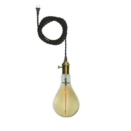 BULBRITE INCANDESCENT A21 MEDIUM SCREW (E26) 25W DIMMABLE NOSTALGIC LIGHT BULB 2200K/AMBER 4PK (132530)