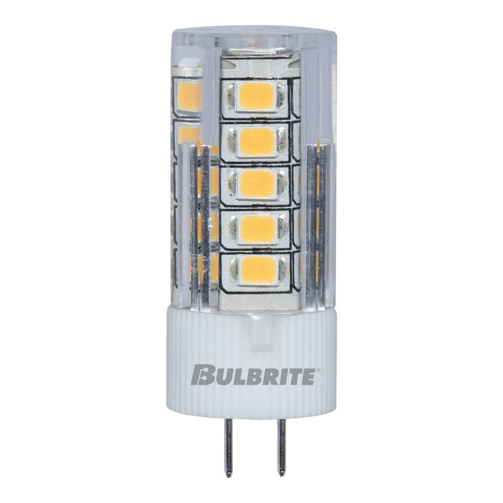 BULBRITE LED JC BI-PIN (G4) 3W NON-DIMMABLE LIGHT BULB 3000K/SOFT WHITE 30W INCANDESCENT EQUIVALENT 3PK (770572)