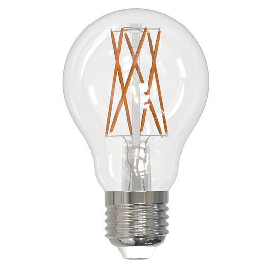 BULBRITE LED A19 MEDIUM SCREW (E26) 8.5W FULLY COMPATIBLE DIMMING FILAMENT LIGHT BULB 3000K/SOFT WHITE 60W INCANDESCENT EQUIVALENT 2PK (774141)