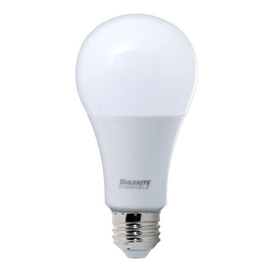 BULBRITE LED A21 MEDIUM SCREW (E26) 12W DIMMABLE LIGHT BULB 3000K/SOFT WHITE 75W INCANDESCENT EQUIVALENT 3PK (774131)