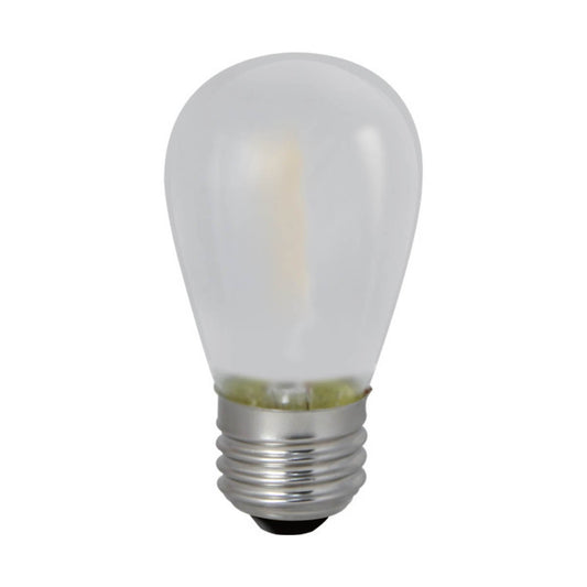 BULBRITE LED S14 MEDIUM SCREW (E26) 0.7W NON-DIMMABLE FROST 2400K/SUNSET LIGHT 11W INCANDESCENT EQUIVALENT 6PK (776686)