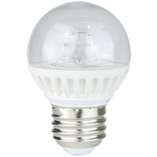 Sunlite LED G16 Globe 5W (40W Equivalent) Light Bulb Medium (E26) Base, Warm White