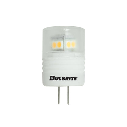 Bulbrite LED3JC/12WW 2.5 Watt LED JC G4 Bi-Pin Bulb, 10W Halogen Equivalent, Soft White