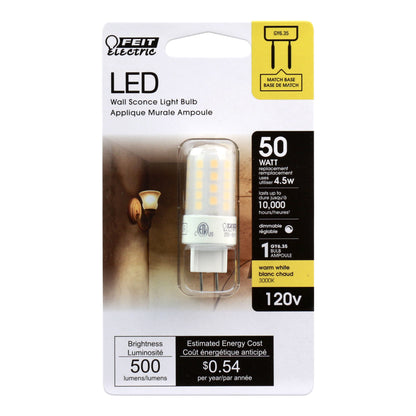 50 W Equivalent Warm White T4 Dimmable Special Use LED