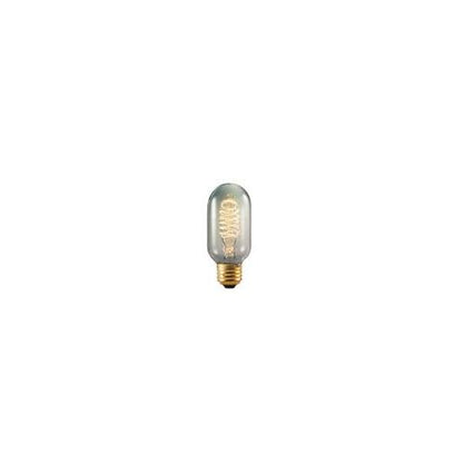 Bulbrite NOS40T14/SMK-6PK 40 Watt Nostalgic Edison T14 Bulb, Vintage Spiral Filament, Medium Base, Smoke Finish, 6 Pack