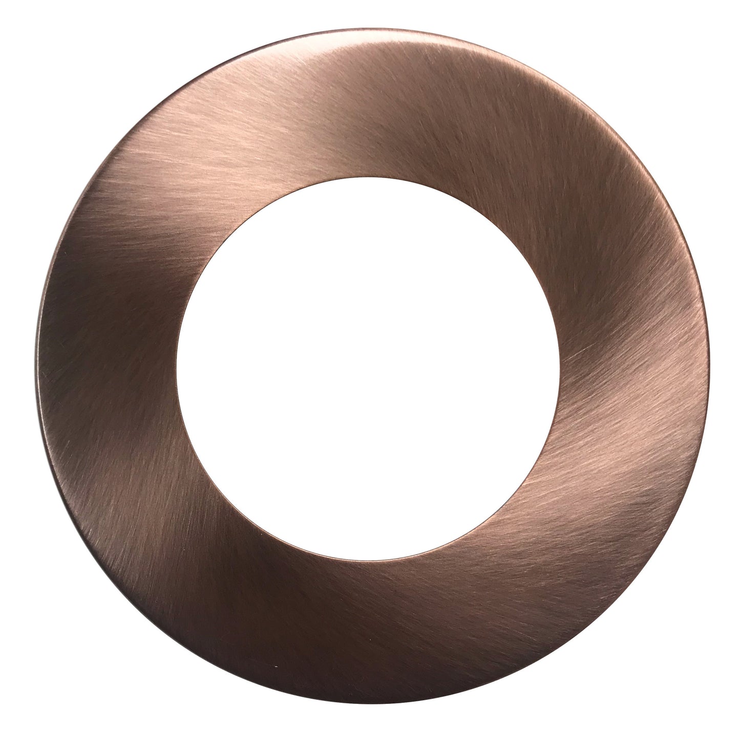 Luxrite 4" Universal Interchangeable Round Downlight Copper Trim, Pack of 5  (LR24972)