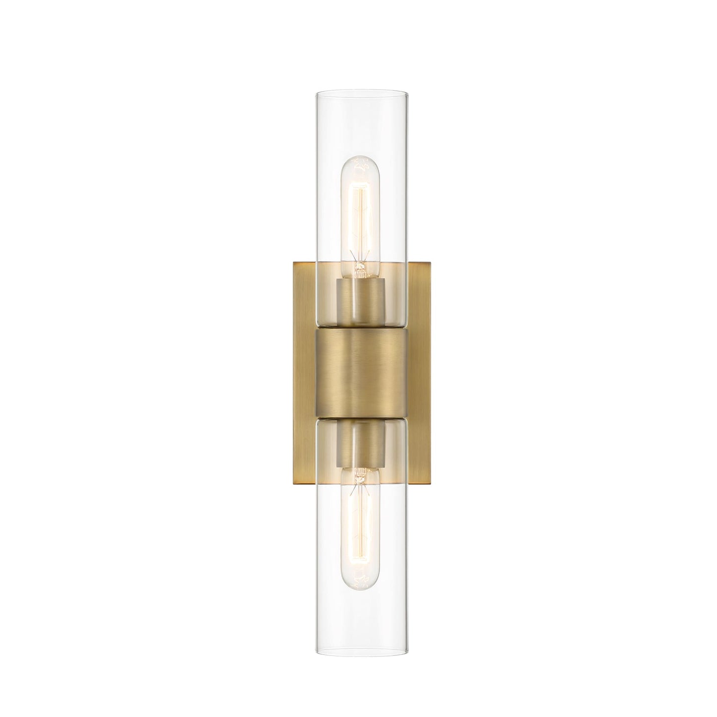 Anton 17.5" 2-Light Wall Sconce - Old Satin Brass