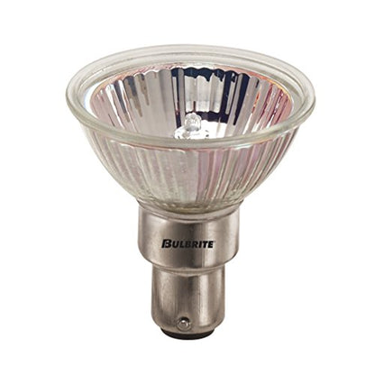 Bulbrite FST/L 20 Watt Dimmable Halogen Lensed MR11 Bulb, Double Contact Bayonet Base, Clear