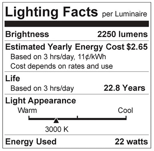 Luxrite LED A21 Light Bulb, E26 - Medium Base, 22W, 3000K - Soft White, 2550 Lumens, 80 CRI, Frost Finish, Dimmable, Pack of 4 (LR21451)