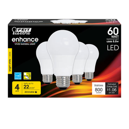 800 Lumen 3000K Dimmable LED