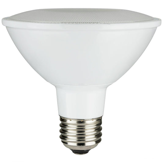 Sunlite LED PAR30 Reflector HE Series 10.5W (60W Equivalent) Light Bulb Medium (E26) Base, Warm White