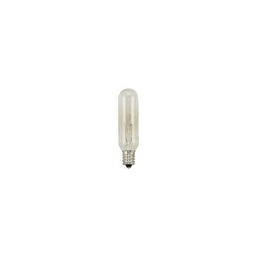 Bulbrite 15T6 15 Watt Incandescent Appliance and Amusement T6 Tubular Bulb, Candelabra Base, Clear