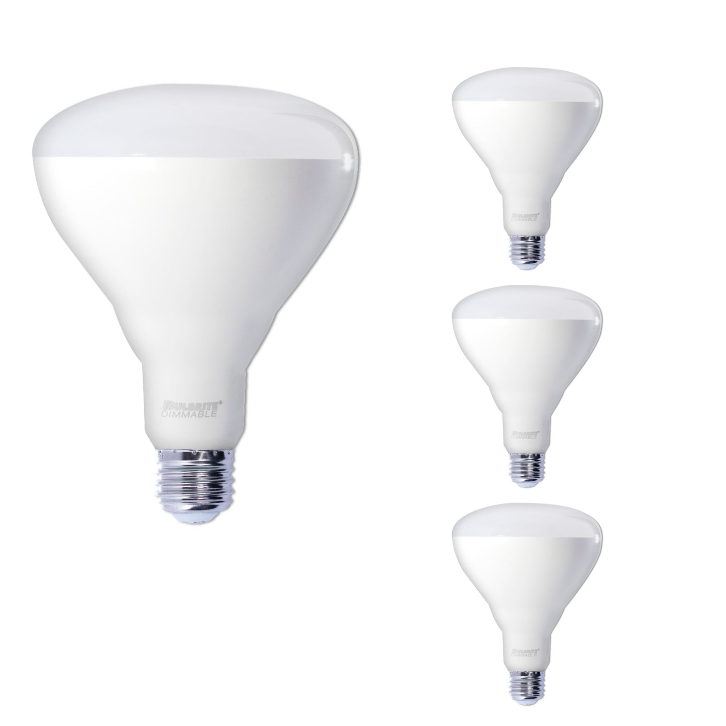 BULBRITE 15W LED BR40 3000K E26 120V-4PK