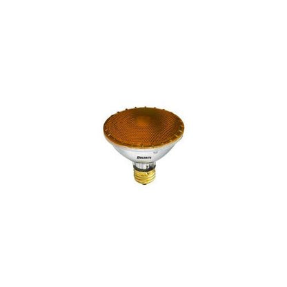 Bulbrite H75PAR30A 75 Watt Dimmable Colored Light Halogen PAR30, Medium Base, Dark Amber